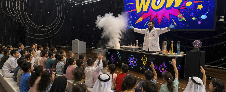 The WOW in Science at the Library!