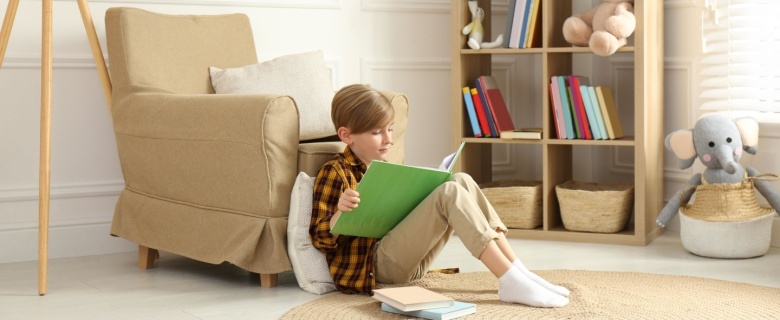 لنصمّم مع أطفالنا مكتبة منزلية