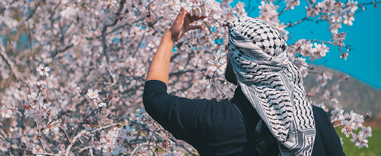 الأسبوع الثقافي الفلسطيني: الكوفية الفلسطينية: رمز المقاومة الأسبوع الثقافي الفلسطيني: الكوفية الفلسطينية: رمز المقاومة